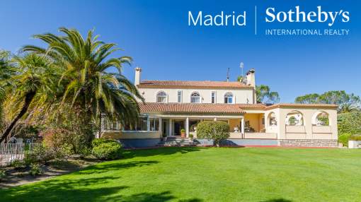Elegant chalet in Somosaguas A Elegant chalet in Somosaguas A